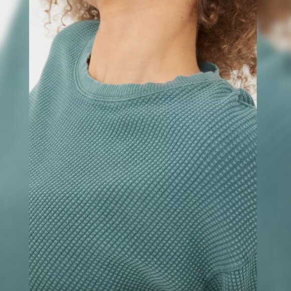 Offline by Aerie Waffle Crop Top - Picture 3 of 8
